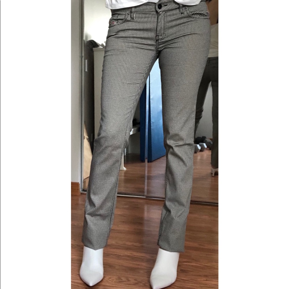 Diesel houndstooth pants size 30